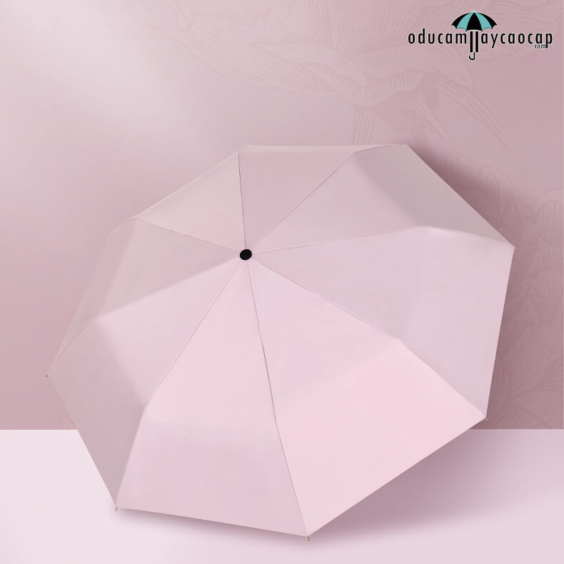 Ô dù cầm tay cao cấp siêu sang trọng Pink Girly Heart